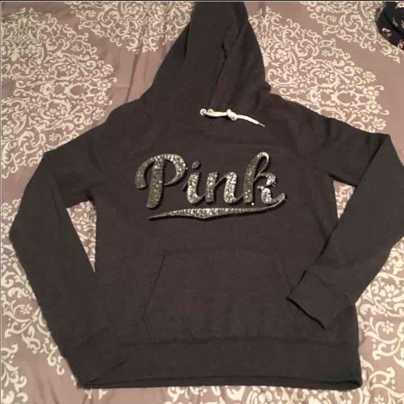 Vs bling pink pullover