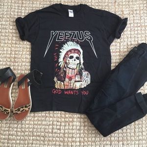 Yeezus Tour Tee "God Wants You"