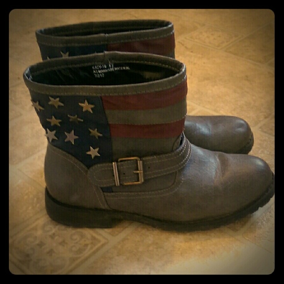 American Flag Booties