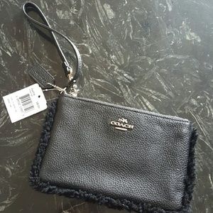 New with tags Authentic Coach Wristlet