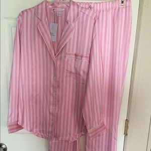 NWT Victoria Secret Satin Pajama Set