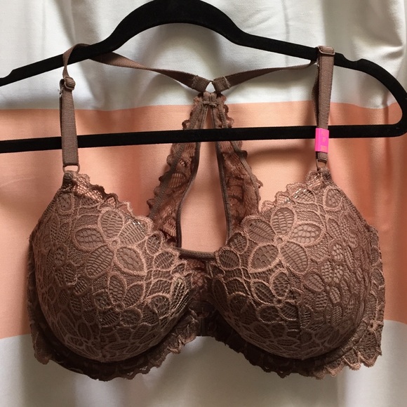 PINK Victoria's Secret Date Racerback Lace Bra