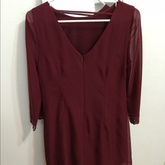 Burgundy Speechless by Macy's Dress - Picture 2 of 4