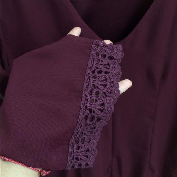 Burgundy Speechless by Macy's Dress - Picture 3 of 4