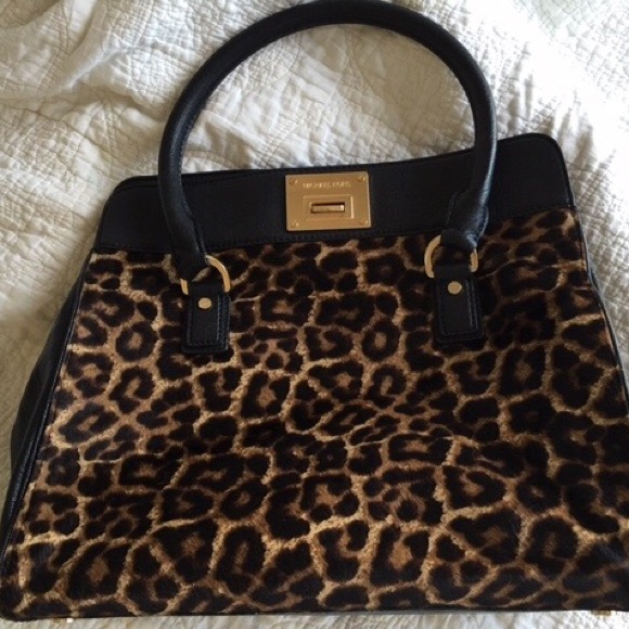 Michael Kors Astrid satchel, limited calf hair.