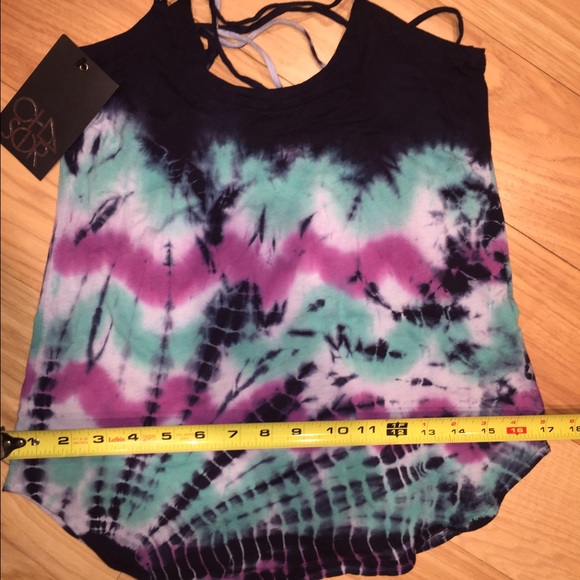 Chaser Brand Lace Up Strappy Cami - Picture 3 of 4