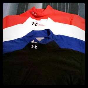All 4 underArmour shirts