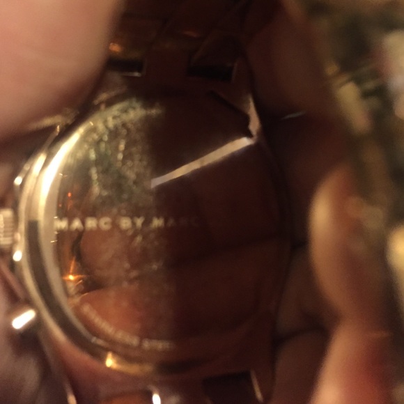 Marc Jacobs rose gold watch