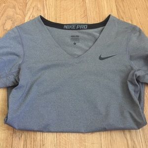 Nike pro fitted shirt