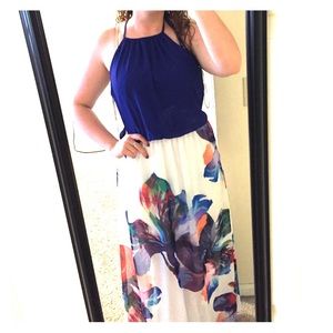 Bisou bisou maxi dress