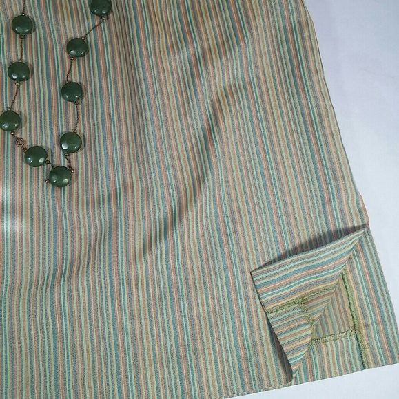 Multi-Striped Designer Skirt - Picture 2 of 4