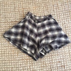 UNIF Plaid Skort
