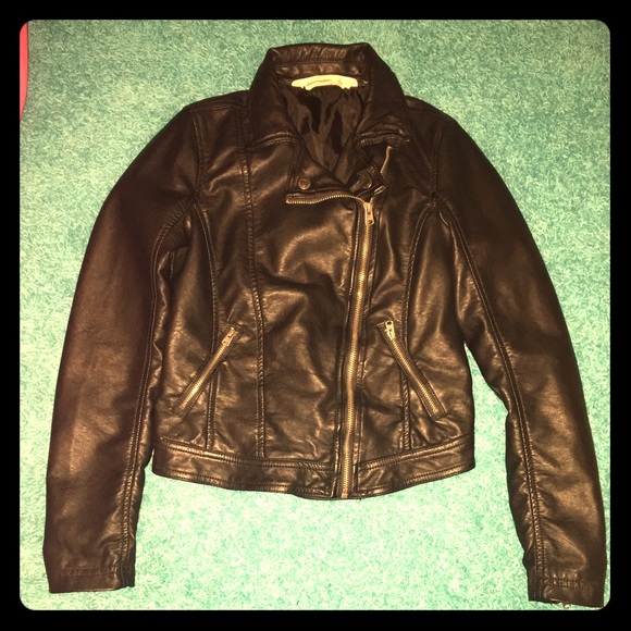 Abercrombie Kids faux leather Jacket
