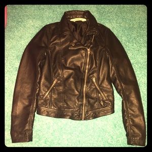 Abercrombie Kids faux leather Jacket