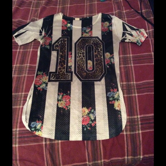 CUTE Jersey floral shirt