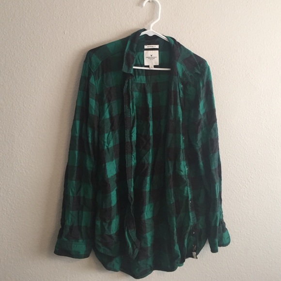 American eagle boyfriend flannel
