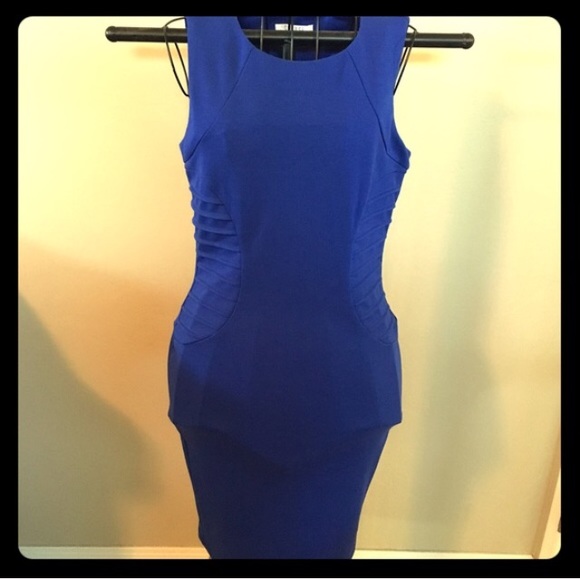 Royal Blue Body Con dress