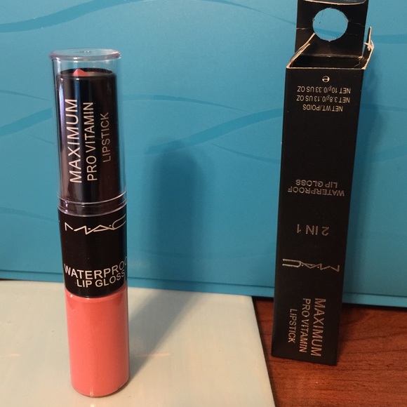 Mac lipstick and gloss in one