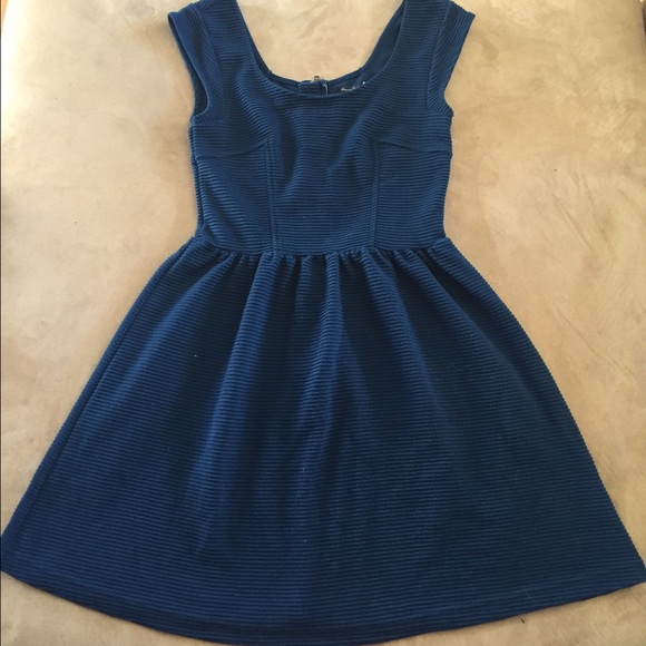 Royal Blue - Cap sleeve dress