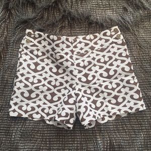 With Tags: Ann Taylor Loft Printed Fabric Shorts