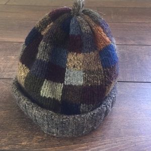 Patchwork beanie