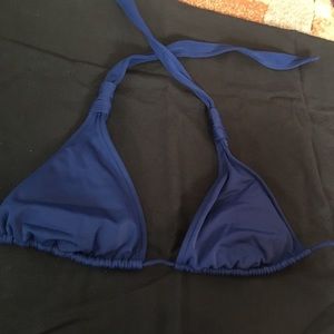 Dark blue triangle swim suit top from pacsun!