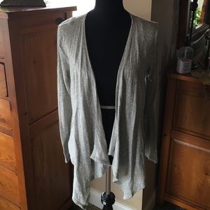 Open cardigan