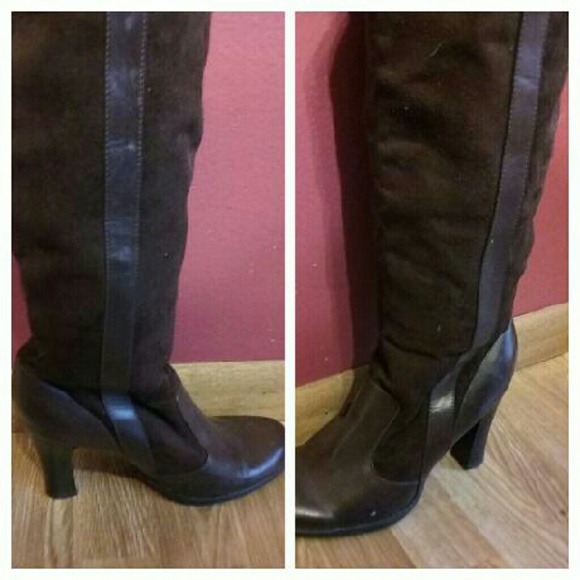 GORGEOUS BROWN BOOTS (TRUE COLOR IN LAST PIC) - Picture 1 of 4