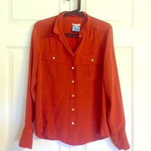 J. Crew Blythe (100%) Silk Blouse