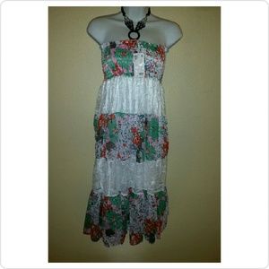 New Women Lace Floral Sundress