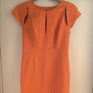 Black Halo dress with cutouts