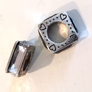 Crystal Brighton Spacer Charm