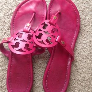 Pink Tory burch sandals size 10