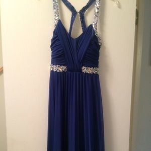 Royal blue dress!! Still in great condition.