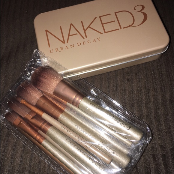 12Pcs/set Naked 3 Makeup Brushes