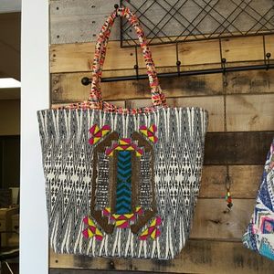 Lovestitch embellished tote