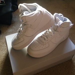 White High Top Air Force 1