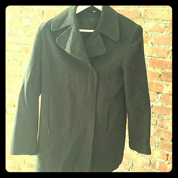 Grey woolen jacket - Picture 1 of 1