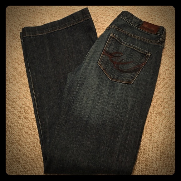 Express EVA Fit and Flare Sexy Denim Jeans