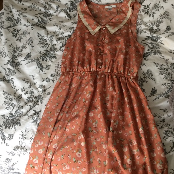 Papaya floral dress