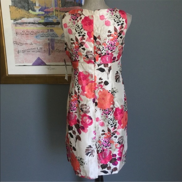 Karin Stevens Beaded Satin Dress (8 10) - Picture 3 of 4