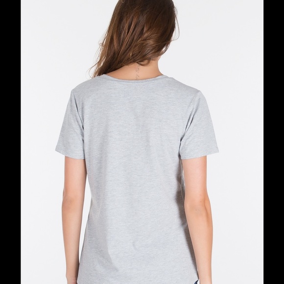 💥SOLD OUT💥 Pocket Tee H Grey Burnout - Picture 3 of 4