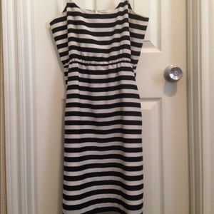 J. Crew black and white spaghetti strap dress