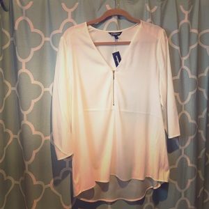 NWT Express silky 3/4 sleeved top