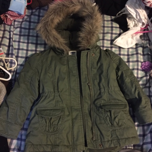 Kids Old navy army green jacket