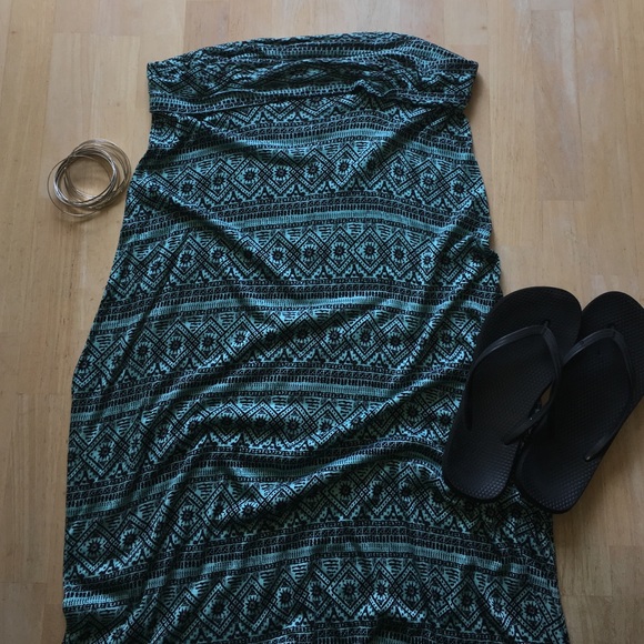 Tribal maxi skirt