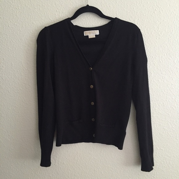 Michael Kors Black Cardigan