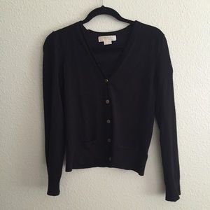 Michael Kors Black Cardigan