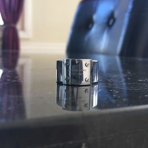 Michael Kors Logo Plaque Ring