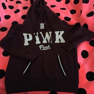 Like new vs pink half zip hoodie